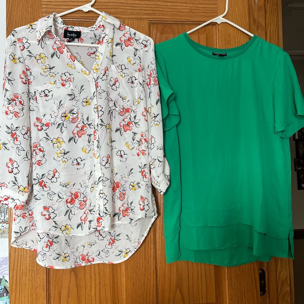 by & by and Hilary Radley blouses